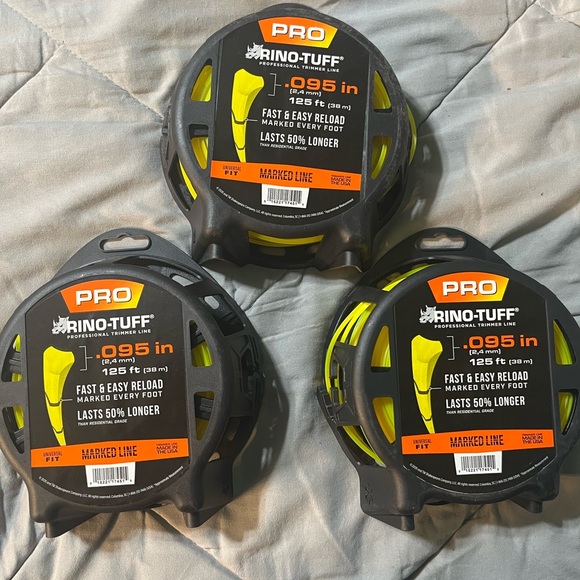 Rino-Tuff
Universal Fit .095 in. × 125 ft. Pro Marked Replacement Line - Picture 2 of 3